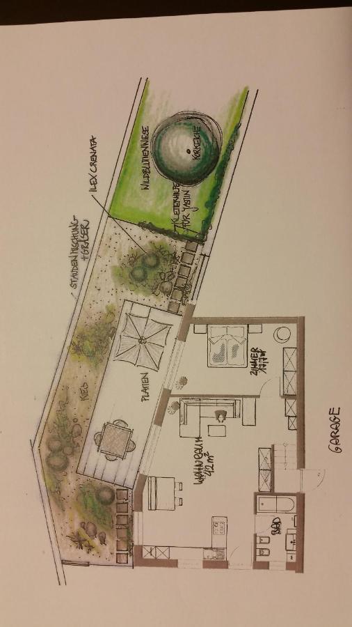 Ruhige Ferienwohnung Mit Garten Und Garage In Privatvilla Marlengo Exterior foto